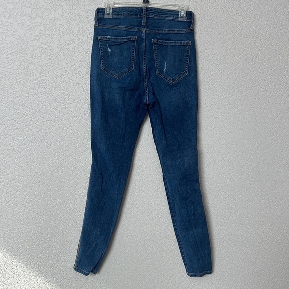 Wild Fable Denim Skinny Jean Pin Stripe Blue size 8 29 Regular - Picture 10 of 15